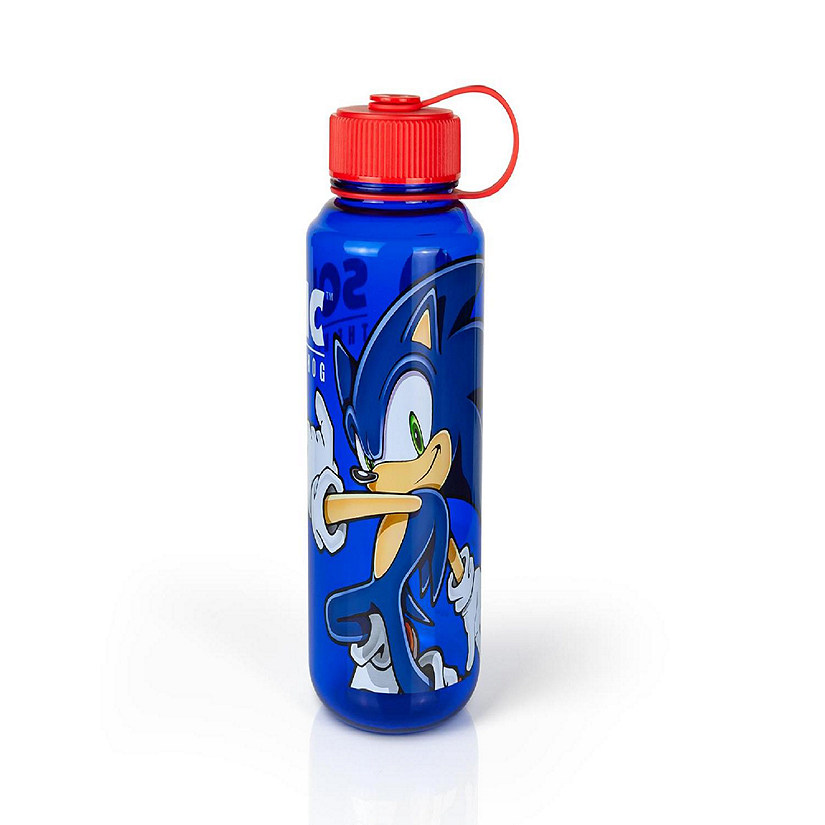 Sonic The Hedgehog 32oz Plastic Water Bottle Image