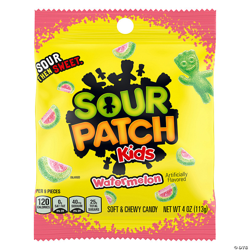 Sour Patch<sup>&#174;</sup> Kids Watermelon Candy Packs - 12 Pc. Image