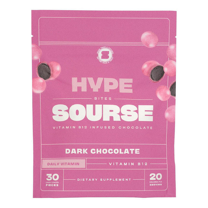 Sourse - Hype Bites Vitamin Infused Chocolate - Case of 6-2.2 OZ Image