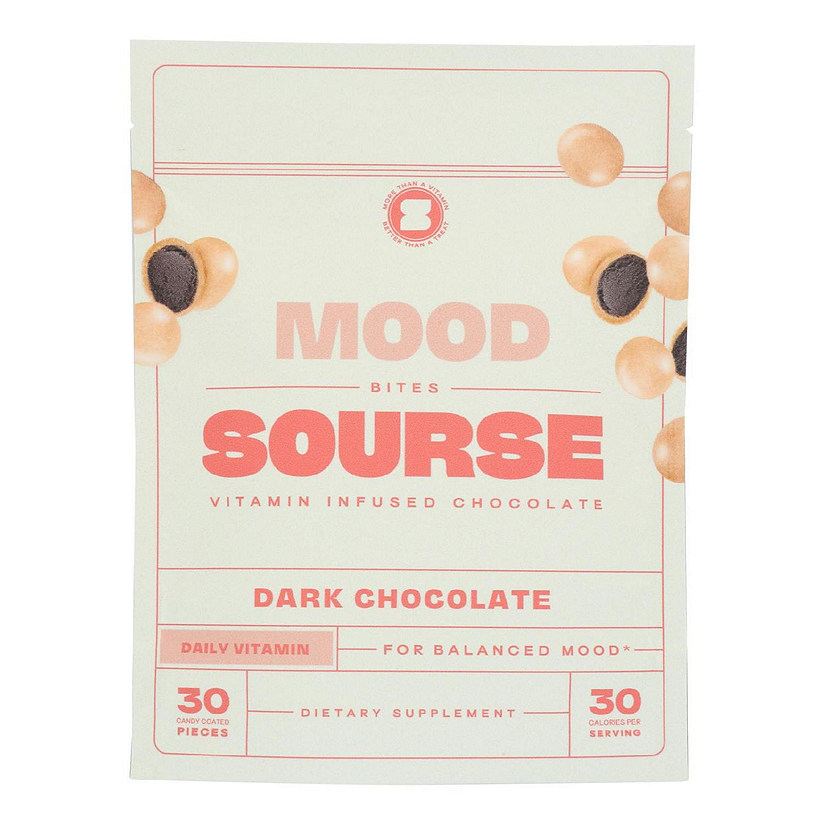 Sourse - Mood Bites Vitamin Infused Chocolate - Case of 6-2.2 OZ Image