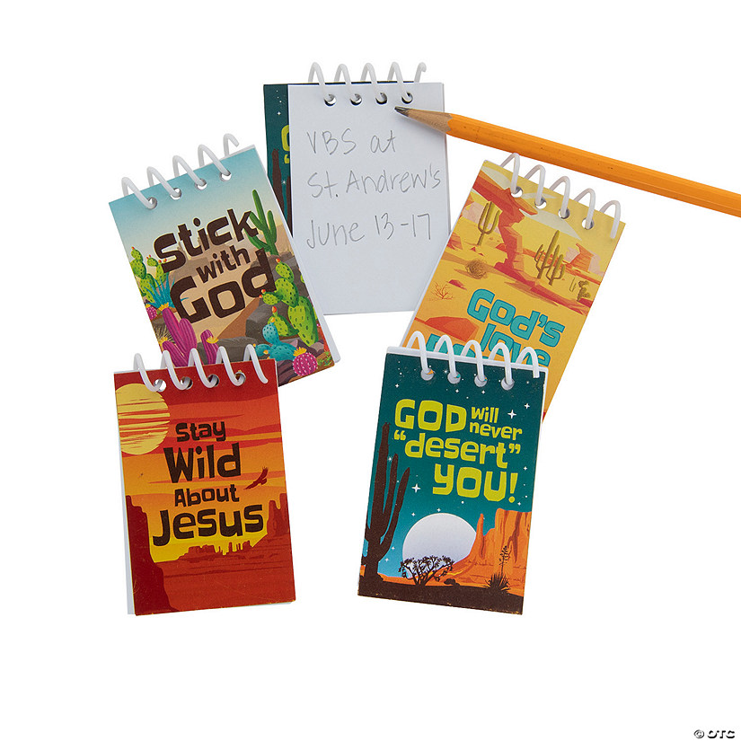 Southwest VBS Mini Spiral Notepads - 24 Pc. Image