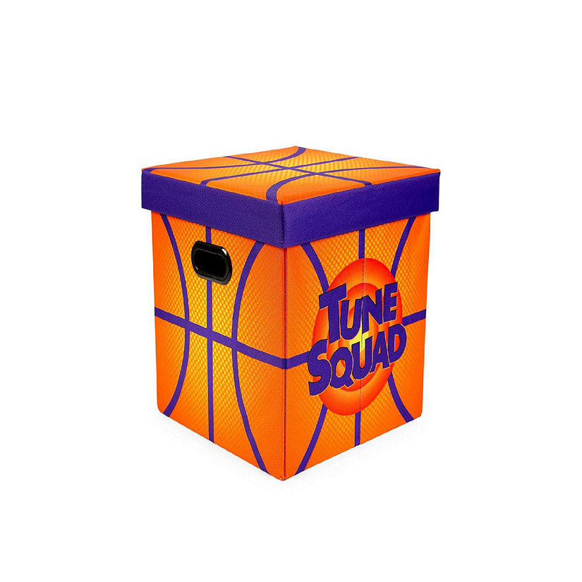 Space Jam: A New Legacy Orange Storage Bin Cube Organizer with Lid  15 Inches Image