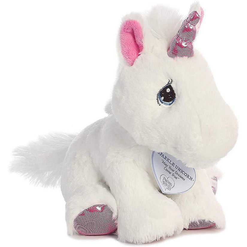 Sparkle Unicorn 8 inch - Baby Stuffed Animal by Precious Moments (15713) Image