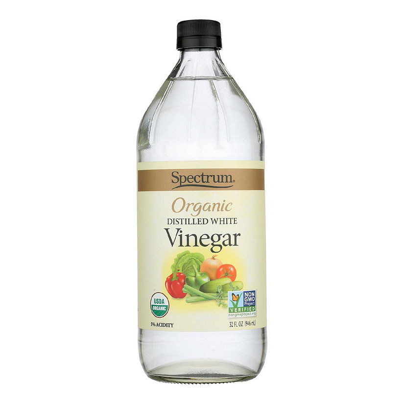 Spectrum Naturals Organic Distilled White Vinegar - Case of 12 - 32 Fl oz. Image