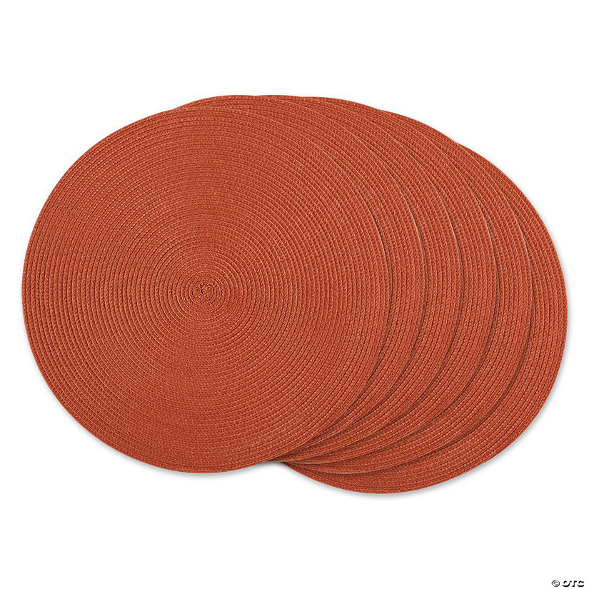 Spice Round Pp Woven Placemat (Set Of 6) Image