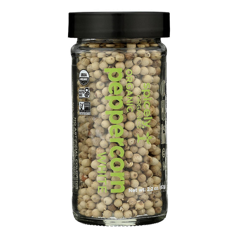 Spicely Organics - Peppercorn White - Case of 3 - 2.2 OZ Image