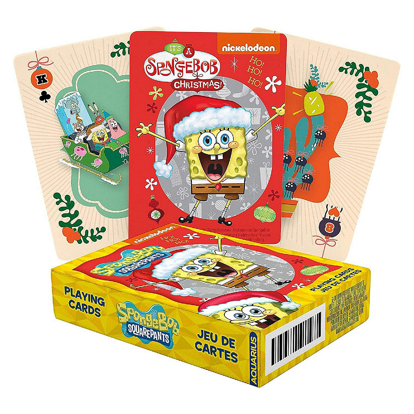 SpongeBob SquarePants Holidays Playing Cards Image