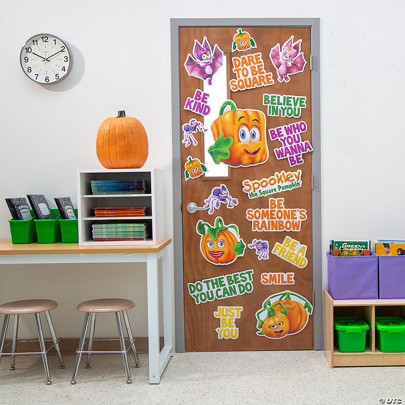 Spookley the Square Pumpkin&#8482; Classroom Door Decorating Kit - 5 Pc. Image