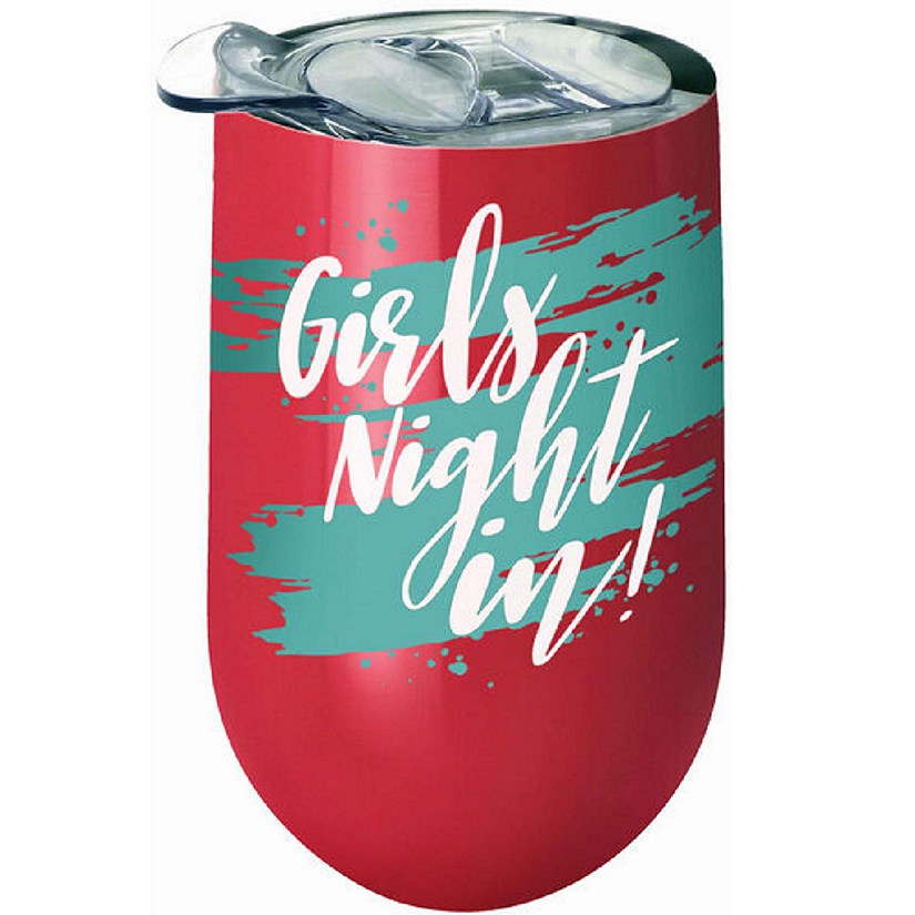 Spoontiques Red Girls Night Out Stainless Steel Wine Tumbler Image