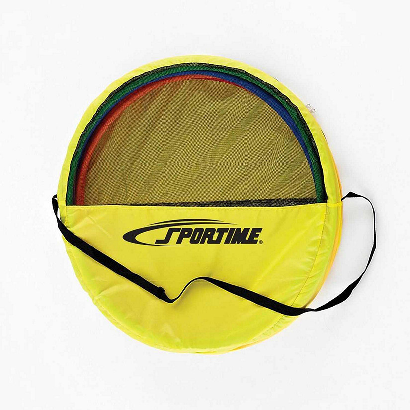 Sportime Hoop Tote-N-Store Bag, Yellow, 30 Inches Image