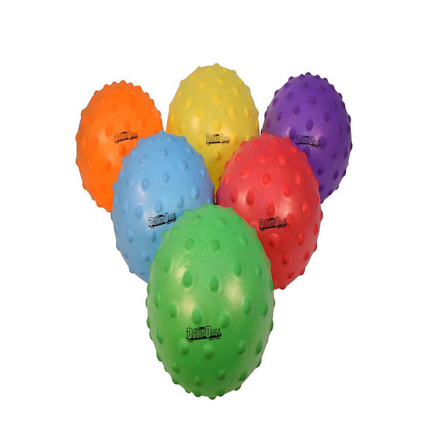 Sportime Small SloMo BumpBalls, 4 Inches, Assorted Colors, Set of 6 Image