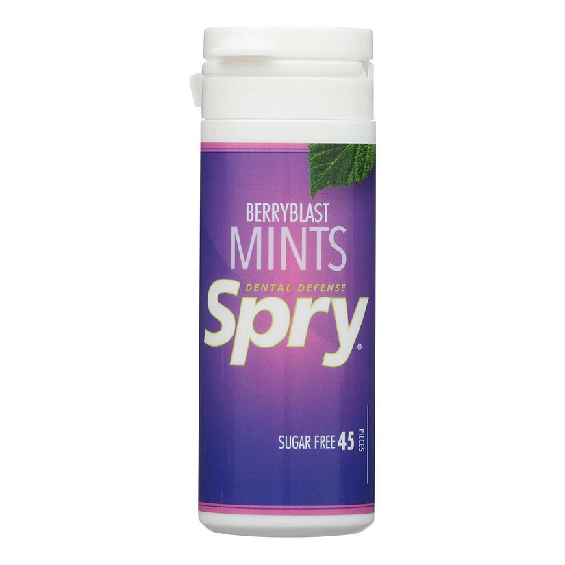 Spry Xylitol Mints - Peppermint - Case of 6 - 45 Count Image