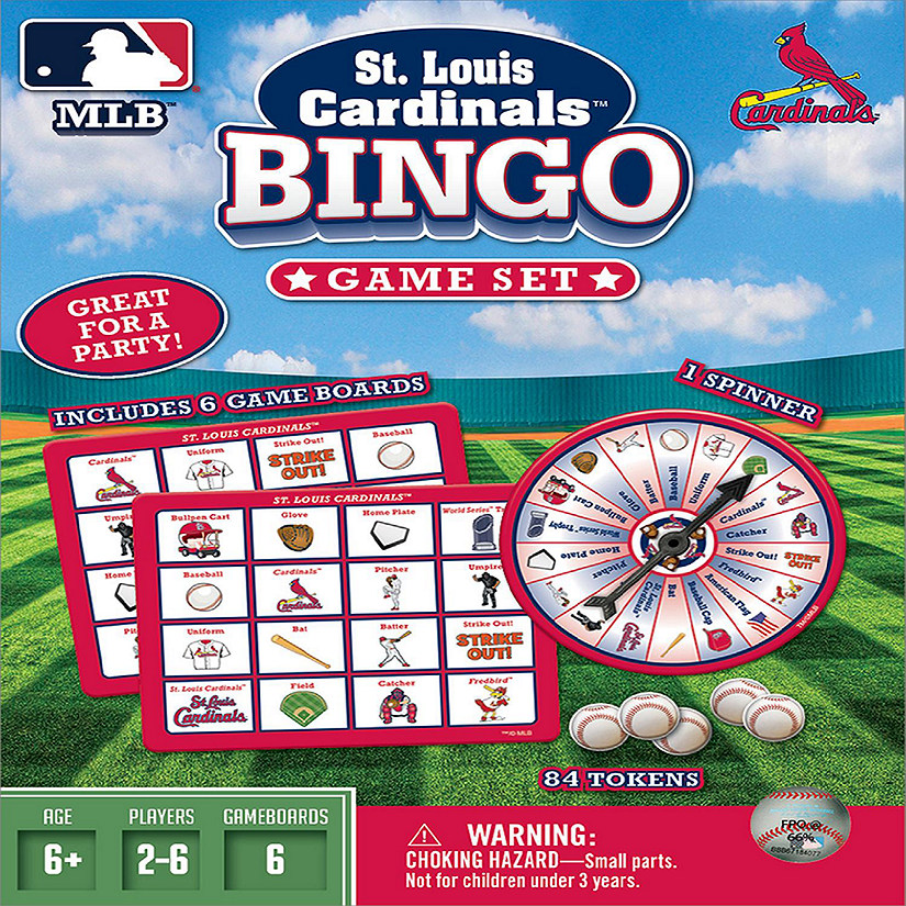 St. Louis Cardinals Bingo Game Image