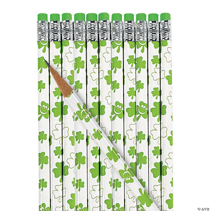 St. Patrick's Day Pencils - 24 Pc. Image
