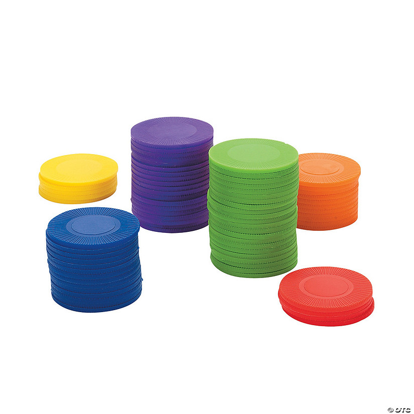 Stackable Counting Chips - 600 Pc. Image