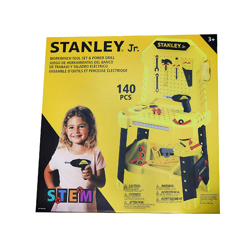 Stanley Jr. Workbench Mega Tool Set  140 Pieces Image
