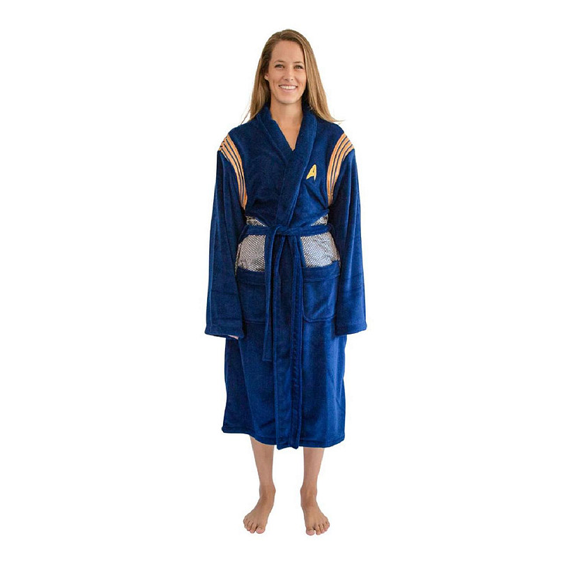 Star Trek: Discovery Bathrobe for Adults  One Size Fits Most Image