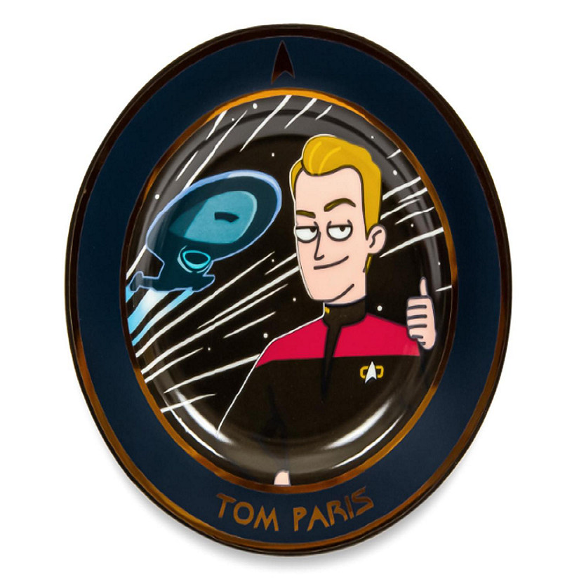 Star Trek: Lower Decks Tom Paris Commemorative Souvenir Plate  8 Inches Image