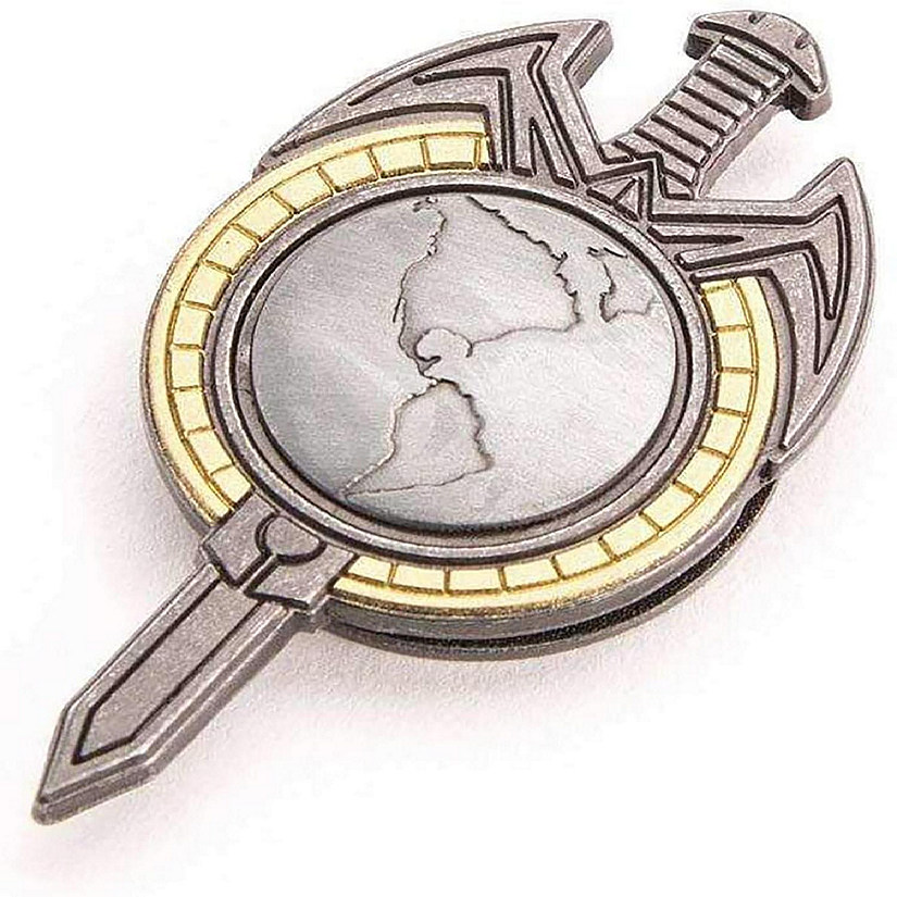 Star Trek Mirror Universe Magnetic Insignia Badge Replica Image