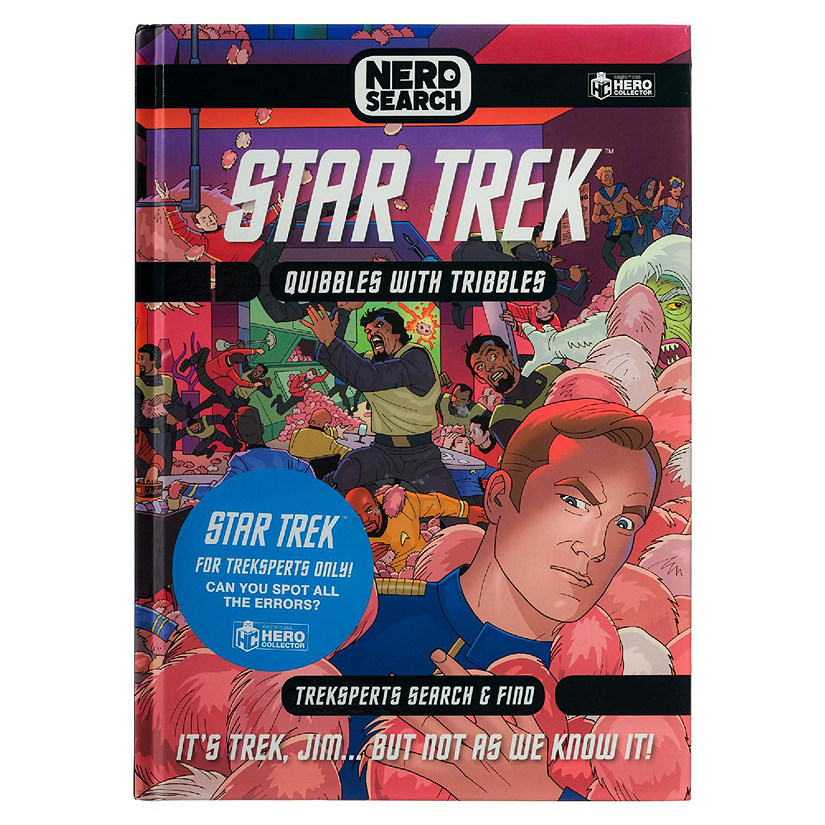 Star Trek The Original Series Quibbles With Tribbles Nerd Search Book Image
