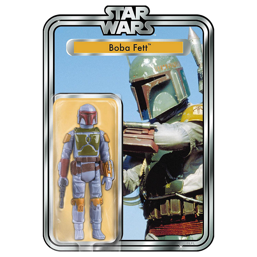 Star Wars Boba Fett Action Figure MEGA Funky Chunky Magnet  Toynk Exclusive Image