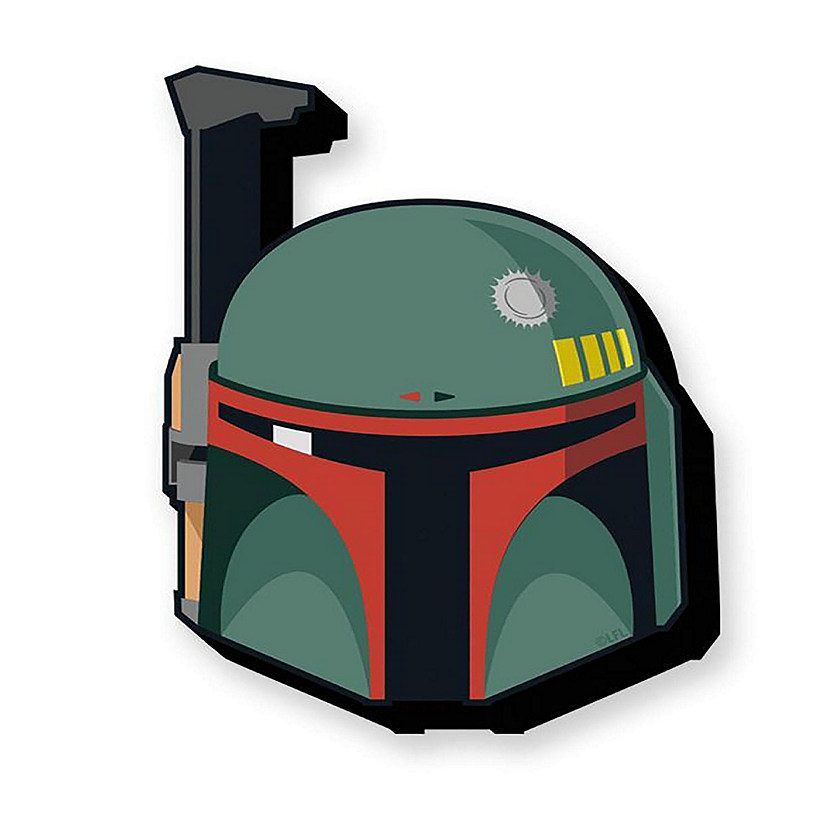 Star Wars Boba Fett Helmet Funky Chunky Magnet Image