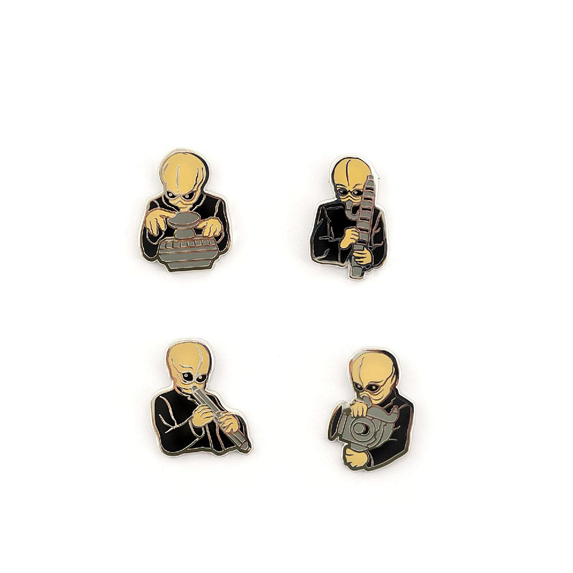 Star Wars Cantina Band Collectible Pin Set  Exclusive Star Wars Collector Pins Image