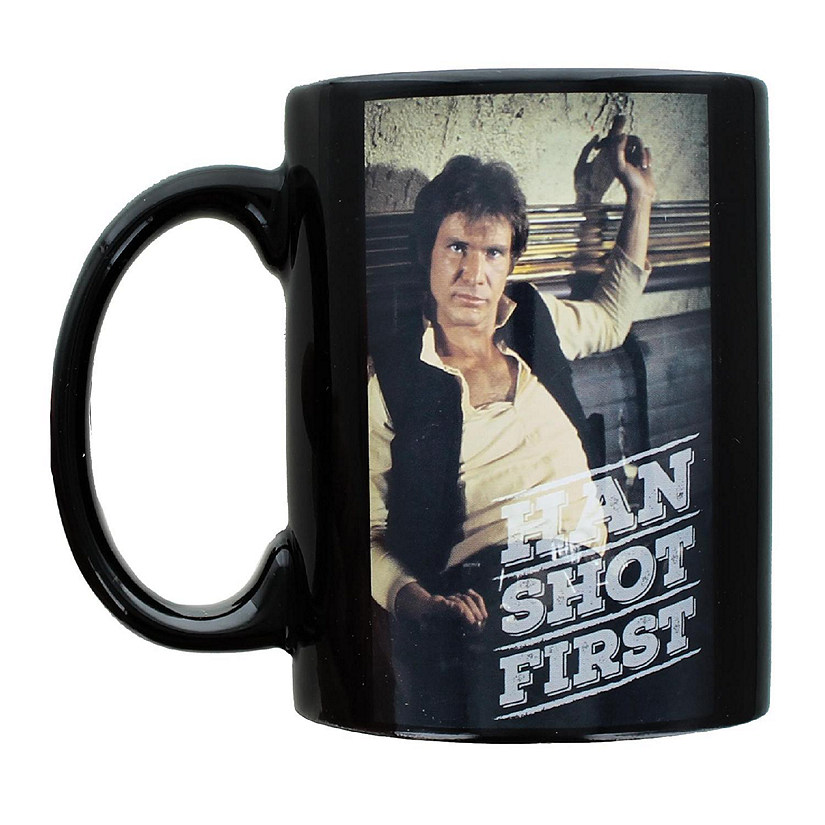 Star Wars Han Solo "Han Shot First" Coffee Mug Image