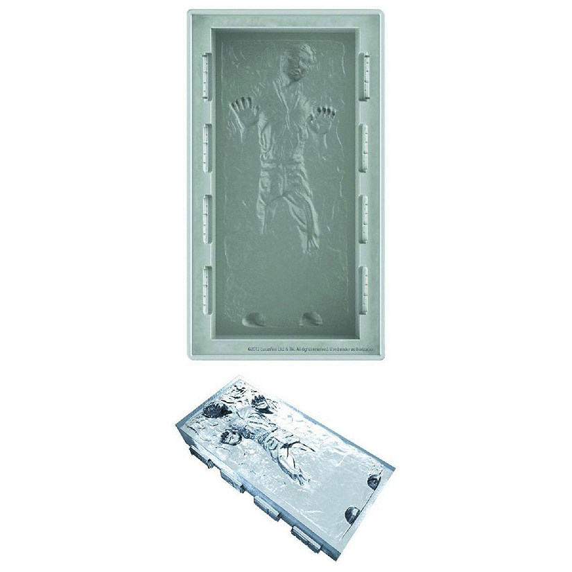 Star Wars Han Solo In Carbonite Deluxe Large Size Silicone Ice Tray Image