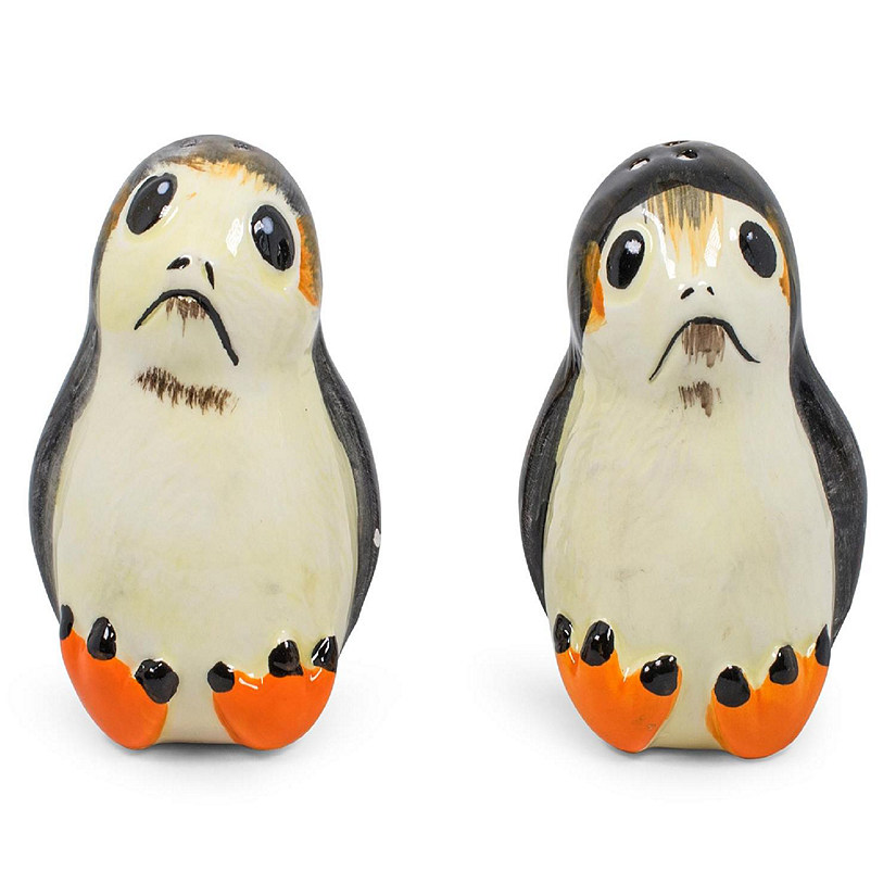 Star Wars Porgs Salt & Pepper Shakers  Official Star Wars Ceramic Spice Shakers Image