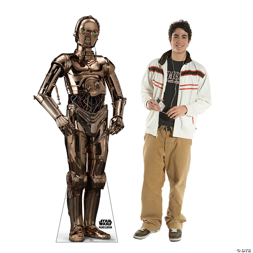 Star Wars&#8482; The Mandalorian&#8482; Season 3 Nevarro Copper Droid Life-Size Cardboard Cutout Stand-Up Image
