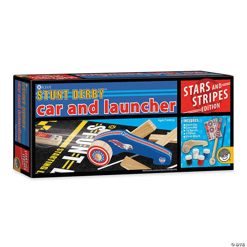 Stars and Stripes Car and Launcher Set Image