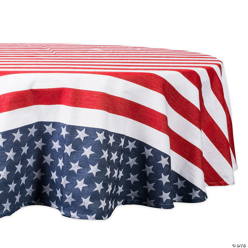Stars & Stripes Tablecloth 70 Round Image