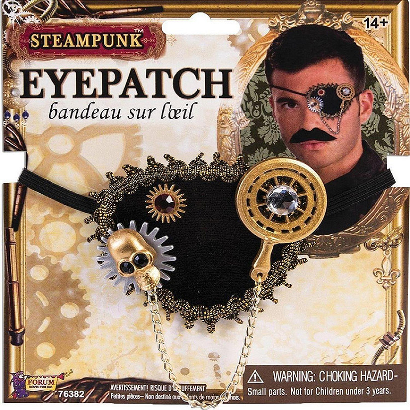 Steampunk Eyepatch Costume Accessory Adult Image