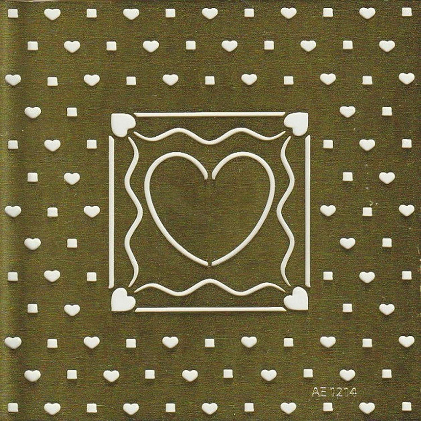 Stencils Large Heart Stencil AE1214 Image