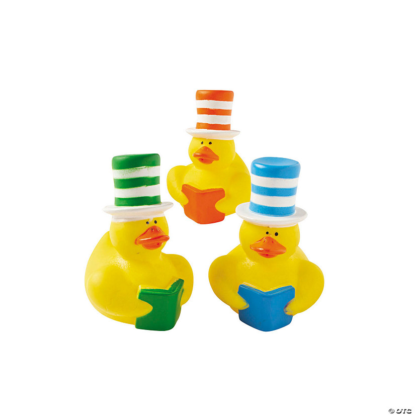 Stovepipe Hat Rubber Ducks - 12 Pc. Image