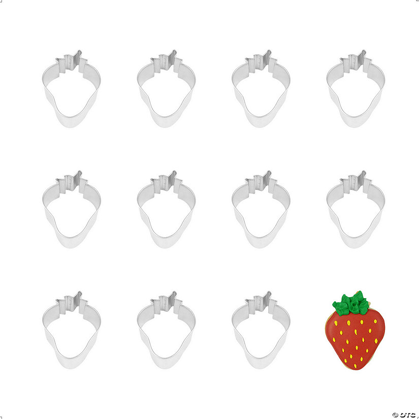 Strawberry 2.5" Cookie Cutters Image