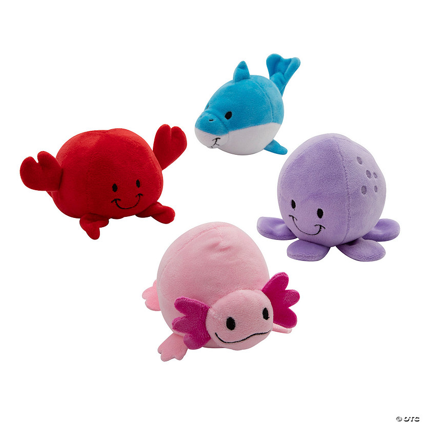 Stuffed Sea Character Balls - 12 Pc. Image