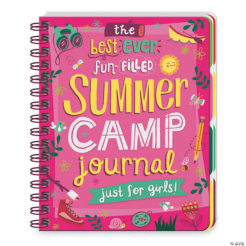 Summer Camp Journal For Girls Image