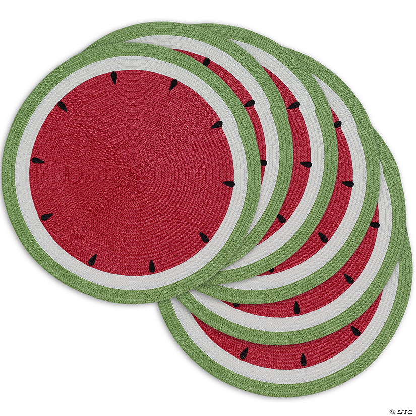 Summer Day Watermelon Placemats Set/6 Image