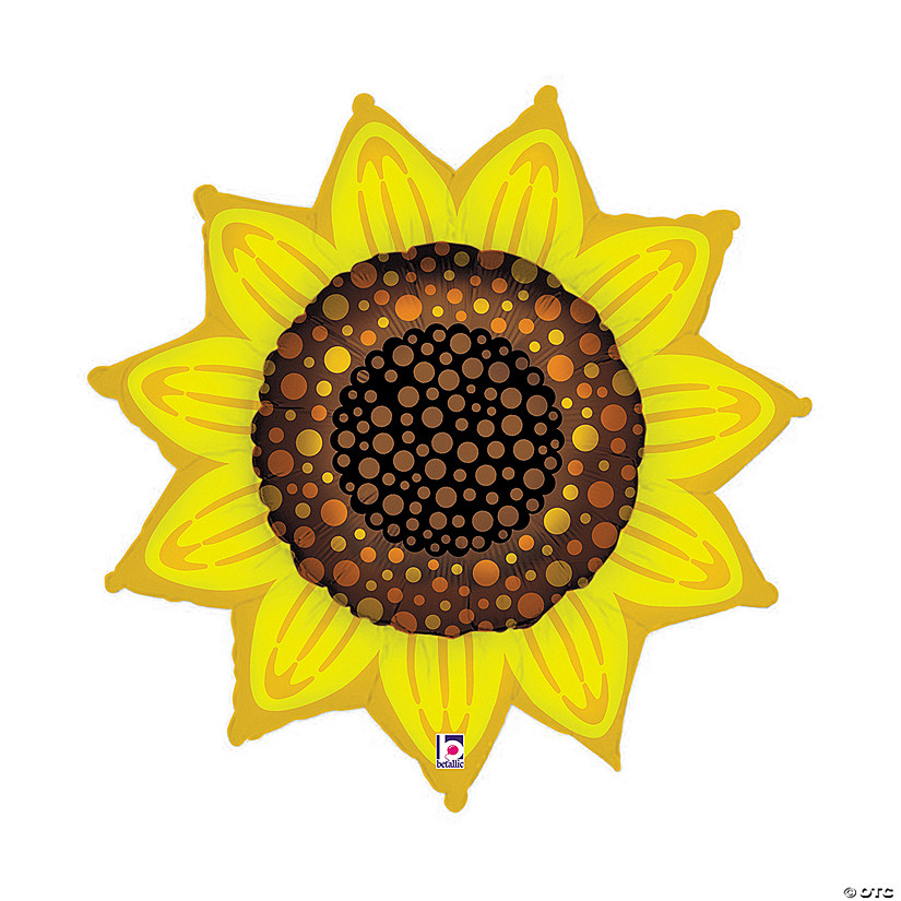 Sunflower 42" Mylar Balloon Image