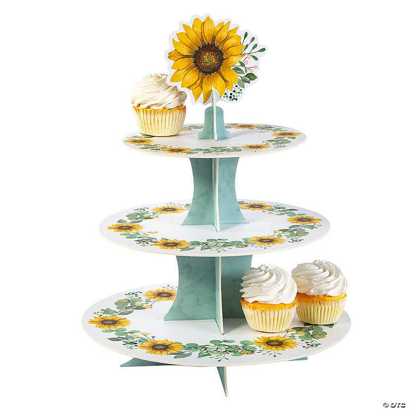 Sunflower Party Cupcake Stand Image