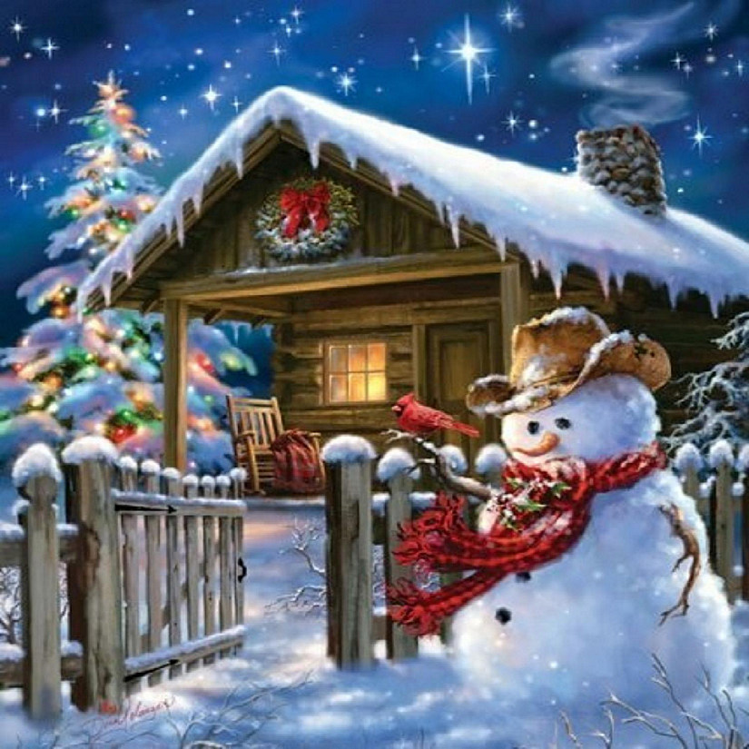 Sunsout Christmas Cheer 550 pc  Jigsaw Puzzle Image