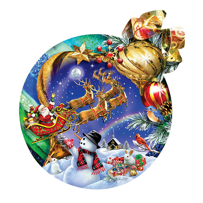 Sunsout Christmas Ornament 750 pc Special Shape Jigsaw Puzzle Image