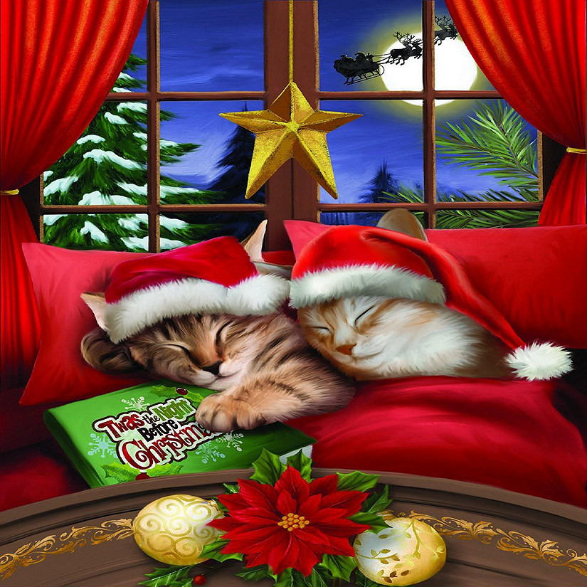 Sunsout To All a Merry Christmas 500 pc  Jigsaw Puzzle Image