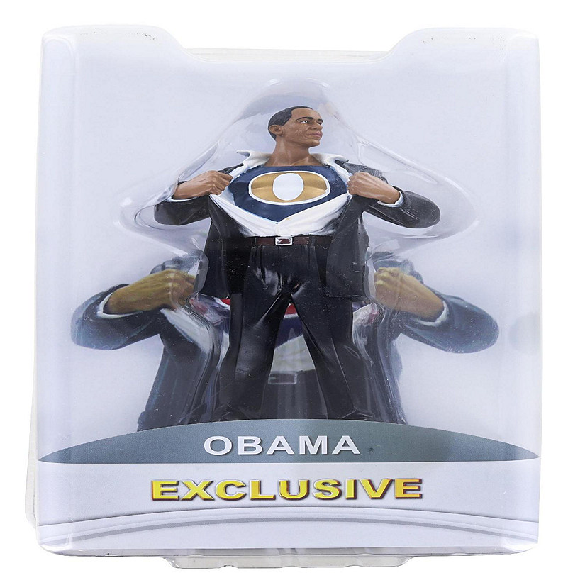 Super Barack Obama 7 Inch Collectible Figure Image