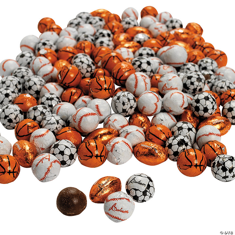 Super Sports Balls Chocolate Candy Image