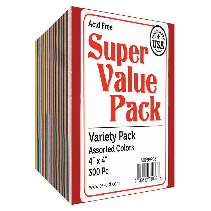 Super Value Variety Pack 4x4 300pc Image