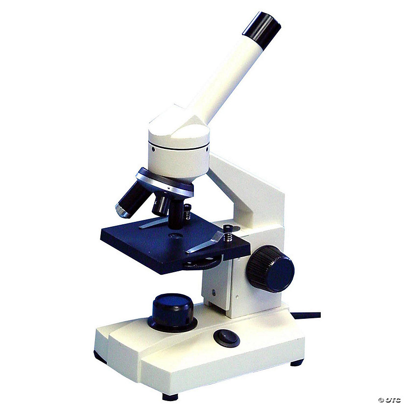 Supertek Basic Compound Microscope, Inclined with Illumination Image