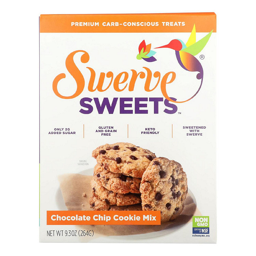Swerve Sweets&#8482; Chocolate Chip Cookie Mix Chocolate Chip - Case of 6 - 9.3 OZ Image
